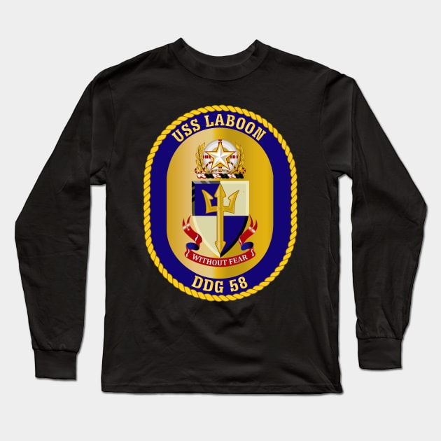 USS Laboon (DDG-58) wo Txt Long Sleeve T-Shirt by twix123844